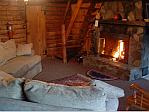 Living 
room--fireplace